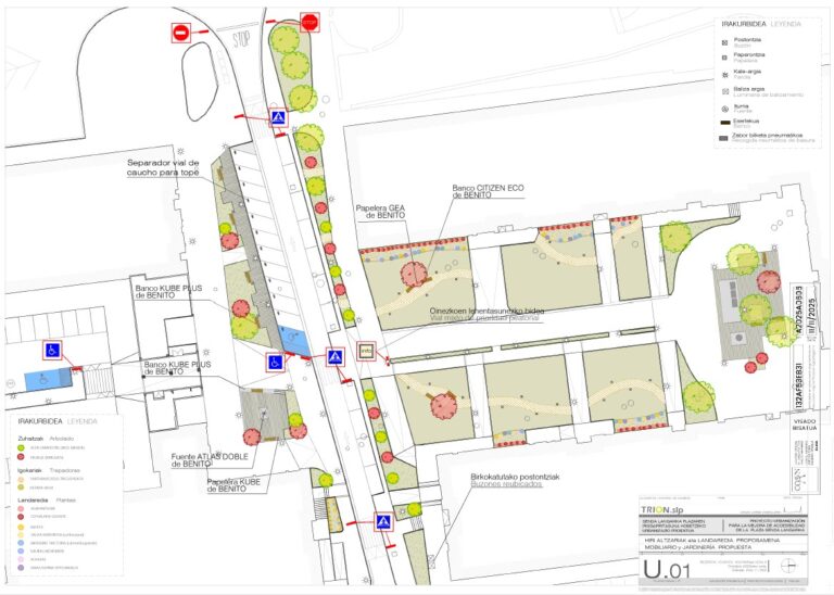 mobiliario y jardineria propuesta_ senda langarika agurain